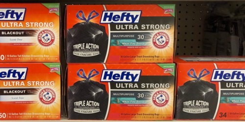 Hefty Ultra-Strong 30-Gallon Trash Bags Only $6.77 Shipped on Amazon