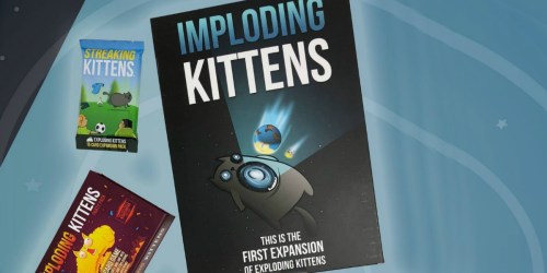 Exploding Kittens Expansion Pack Imploding Kittens Just $8.99 on Amazon (Regularly $15)