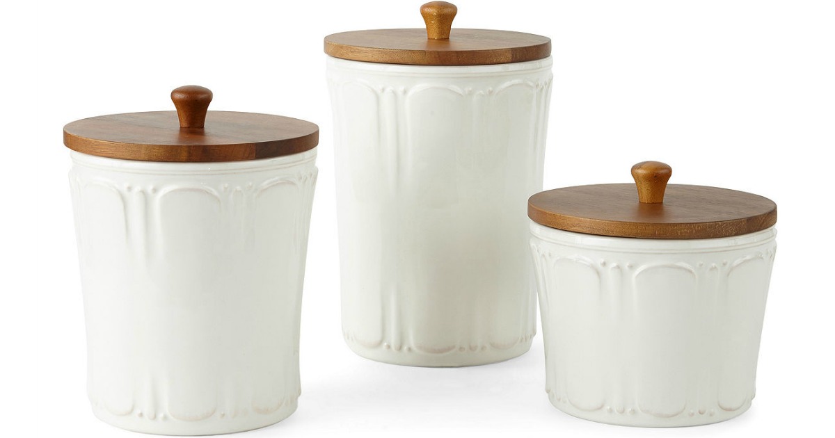 JCPenney Home Canister Set Only 25 (Regularly 140)