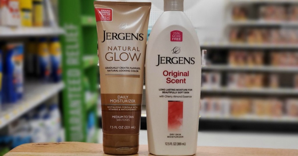 Jergens lotions in store