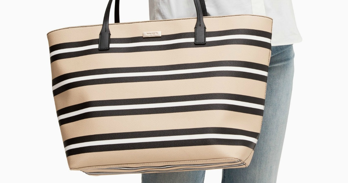 kate spade tan tote