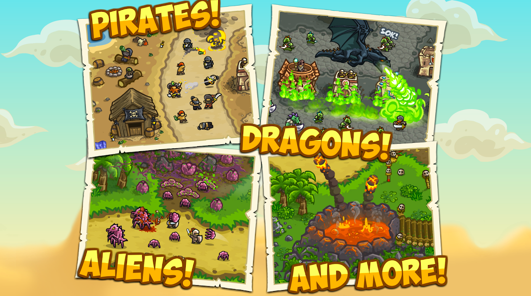 screenshot from Kingdom Rush Frontiers game