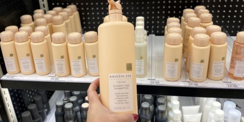Kristin Ess Shampoo & Conditioner 1-Liter Bottles from $7.74 Each After Target Gift Card (Regularly $20+)