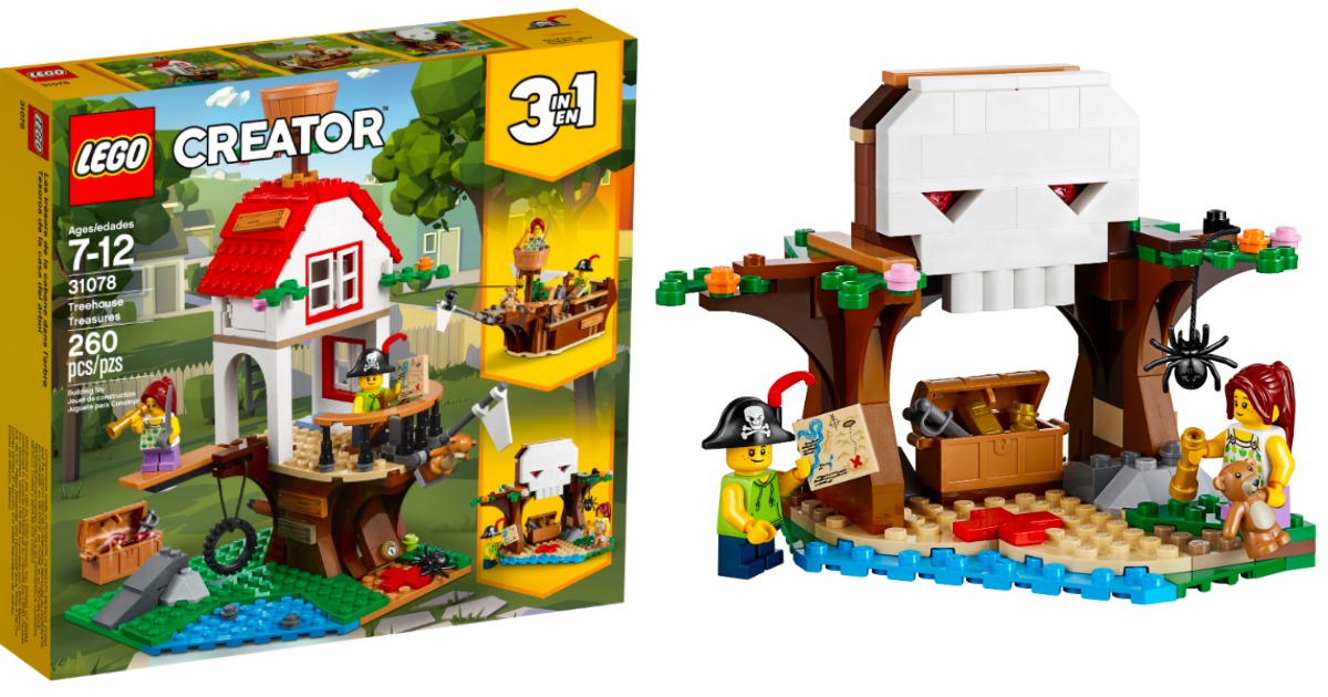 LEGO Creator 3in1 Treehouse Treasures Set Only 17.97 on Walmart