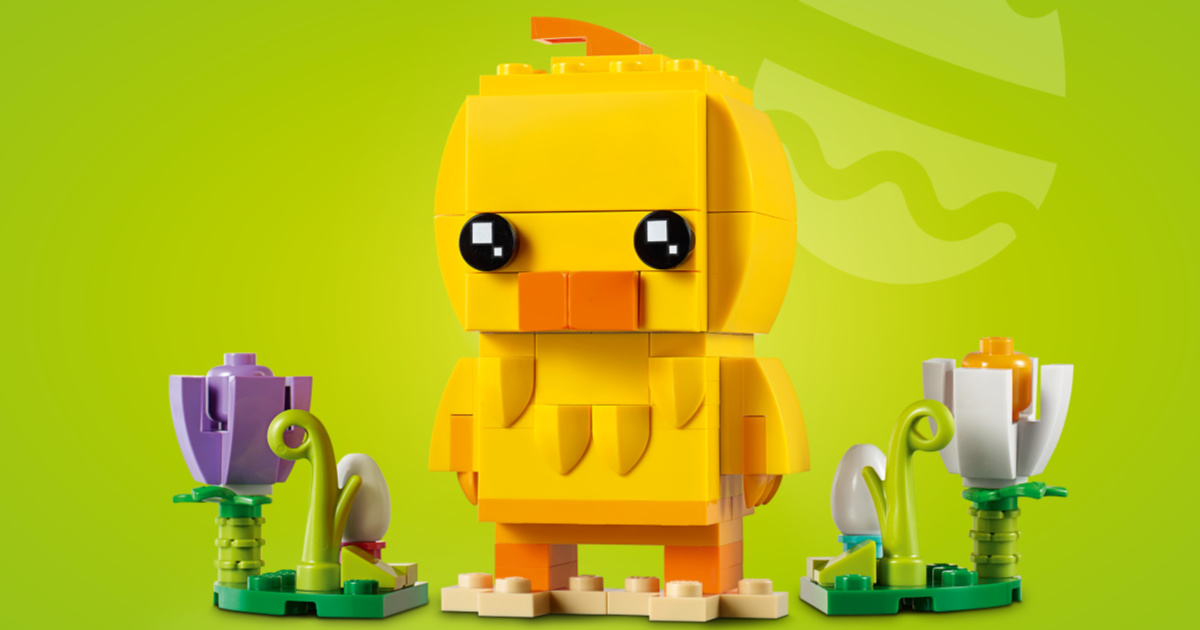 lego easter chick