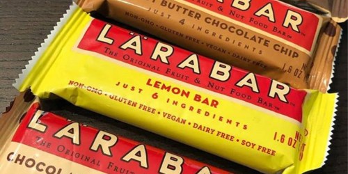 Larabar 16-Pack Only $10.64 Shipped on Amazon | Just 67¢ Per Bar
