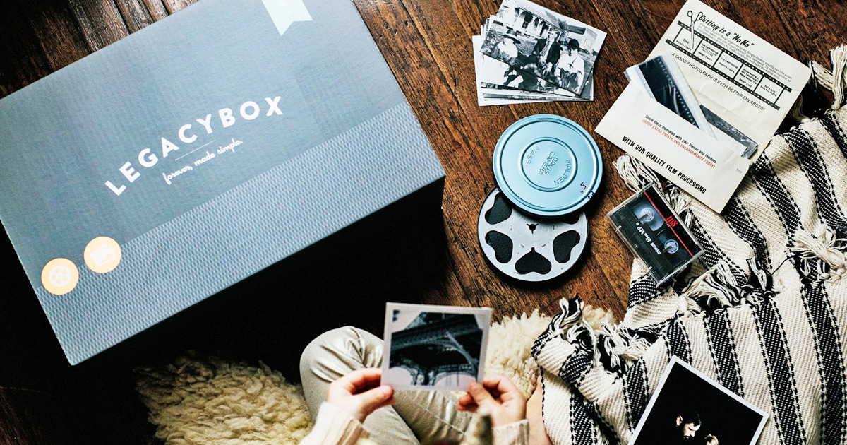 Up to 85 Off LastMinute Gifts on Groupon Legacybox Digitizing