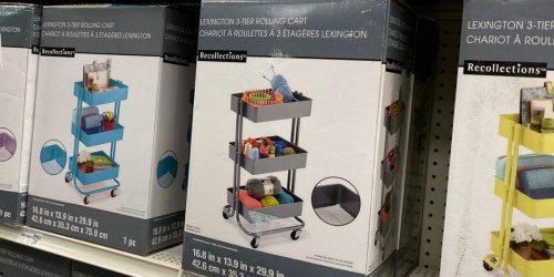 3-Tier Rolling Storage Cart Only $24.99 (Regularly $30) + Earn $5 Michaels Reward