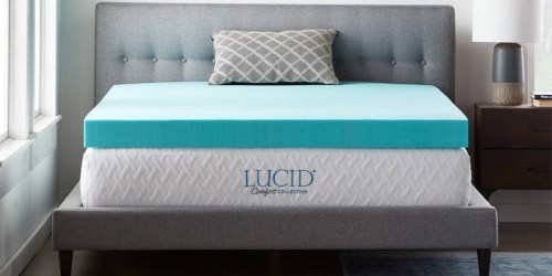 LUCID Memory Foam Mattress Toppers as Low as $49.99 Shipped on Home Depot