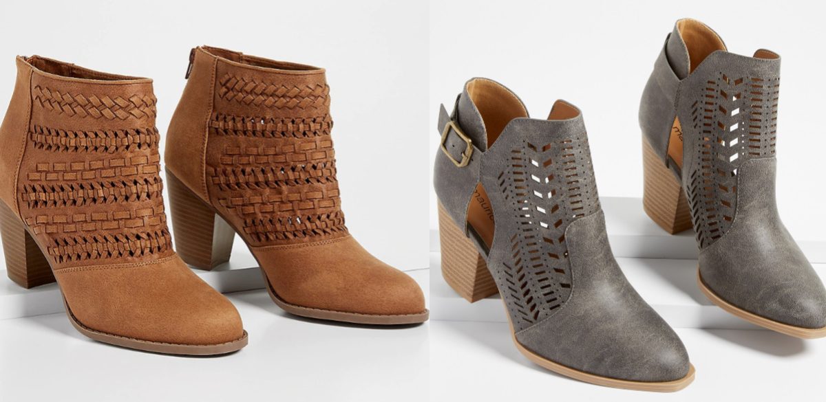 maurices booties