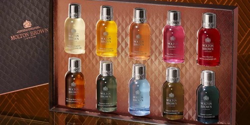 Molton Brown 10-Piece Body Wash Gift Set Only $24.49 Shipped (Regularly $50)