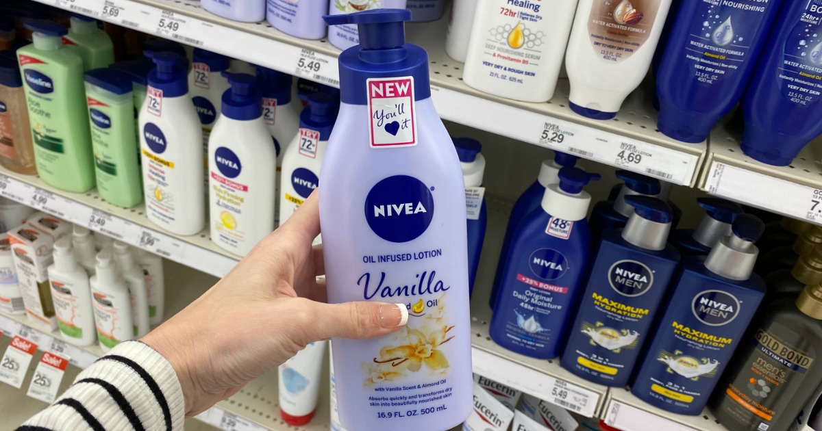$3 Worth of New NIVEA Coupons = Lotion Just $2.39 at Target 3-worth-of-new-nivea-coupons-lotion-just-2-39-at-target