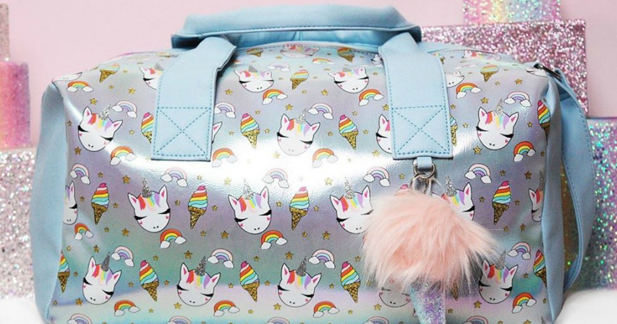 Unicorn Duffle Bag With Wheels IUCN Water