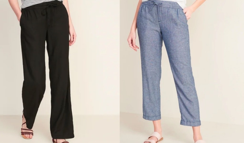 Old Navy Women's Linen Pants Only $10 (Regularly $40) - Today ONLY