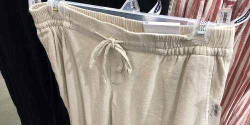 Old Navy Women’s Linen Pants Only $10 (Regularly $40) – Today ONLY
