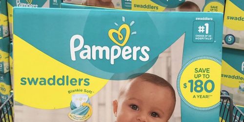 One Month Pampers Diapers Supply + $20 Amazon Video Credit Just $40 Shipped