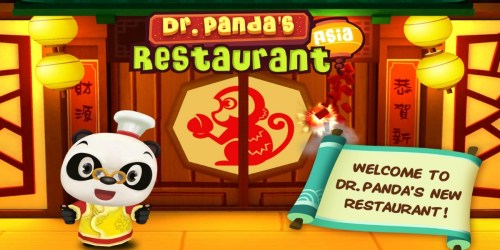 FREE Dr. Panda Restaurant App (Regularly $4) | Fun Kids Game