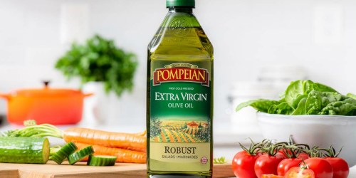 Pompeian Olive Oil 48oz Bottle Only $11.42 Shipped on Amazon