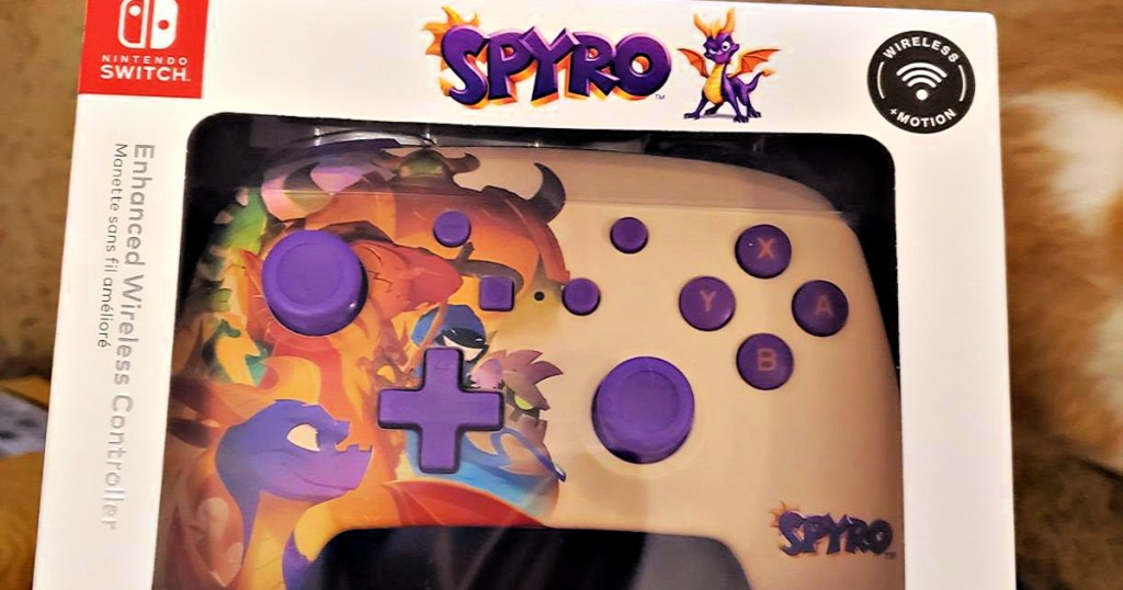 PowerA Enhanced Wireless Spyro Controller for Nintendo Switch