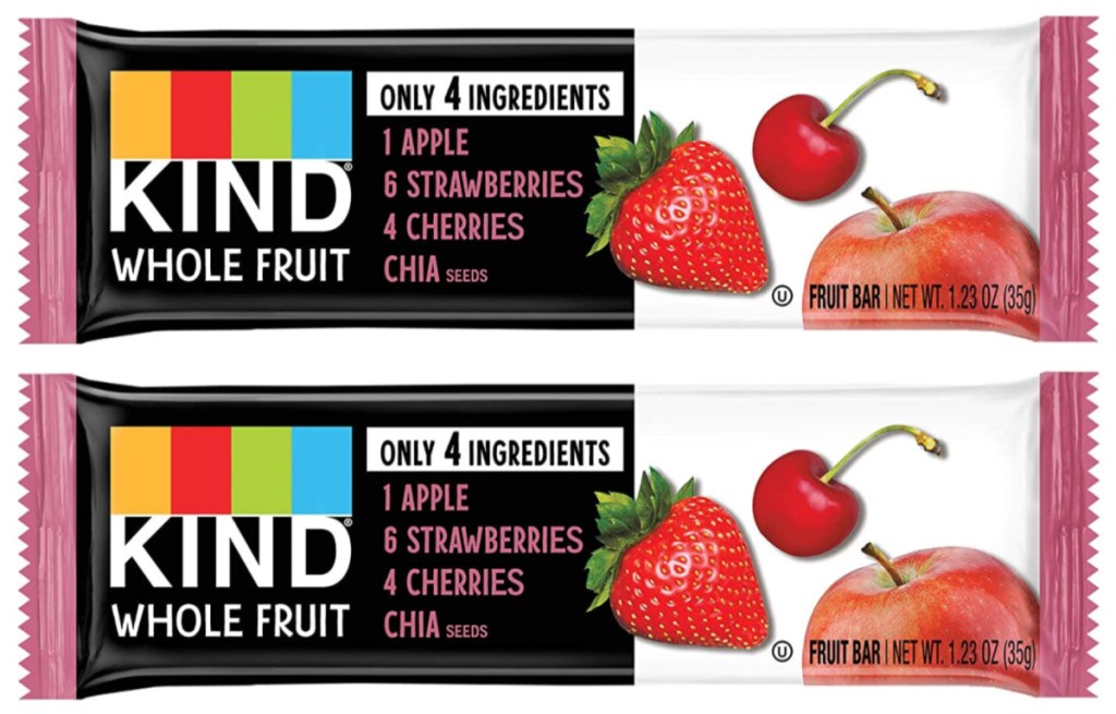 Pressed by KIND Strawberry Apple Chia Fruit Bars