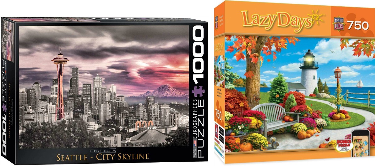 Eurographics Seattle City Skyline Puzzle 1000piece for sale online 