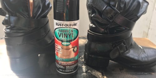 Rust-Oleum Fabric & Vinyl Spray Paint Only $3.50 on Amazon (Regularly $7)