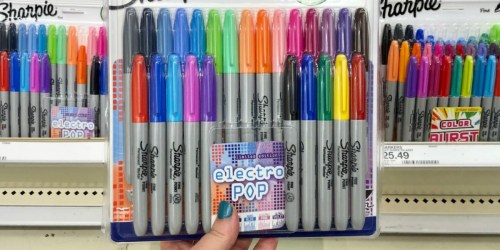 $5 OFF $15 Office & Art Supplies Purchase on Amazon | Sharpies Only 38¢ Each