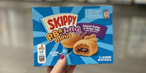 Better Than Free Skippy P.B. & Jelly Minis After Cash Back at Target