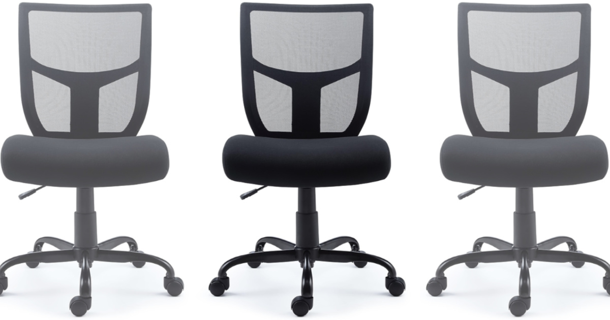 Mesh Back Office Chair Only $45 Shipped on Staples • Hip2Save