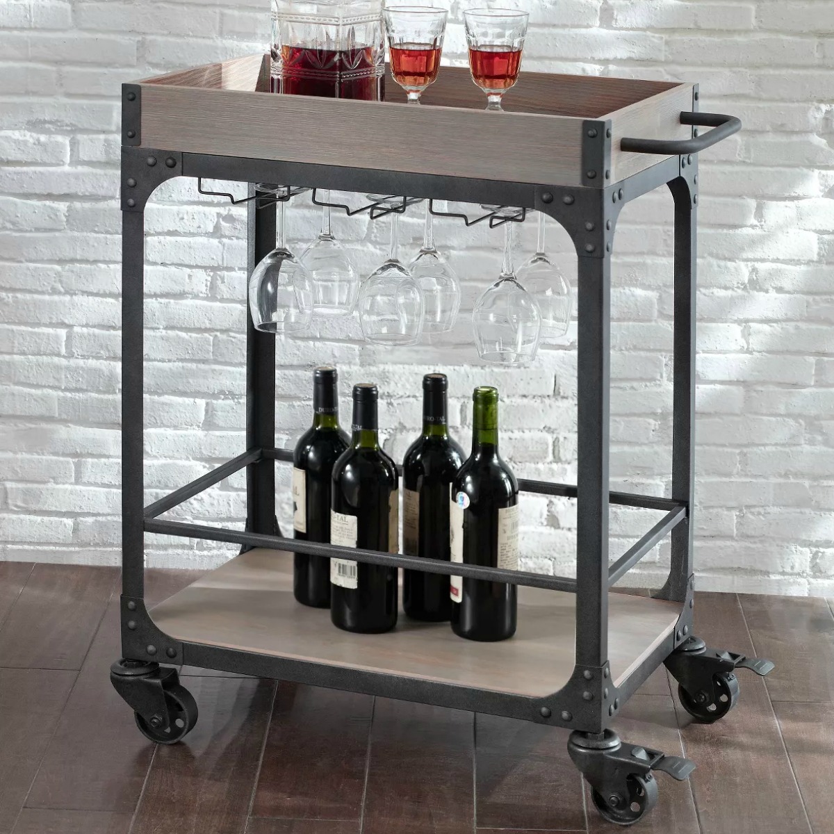 jackman industrial end table