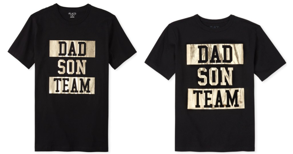 Dad Son Team Tees at The Children's Place