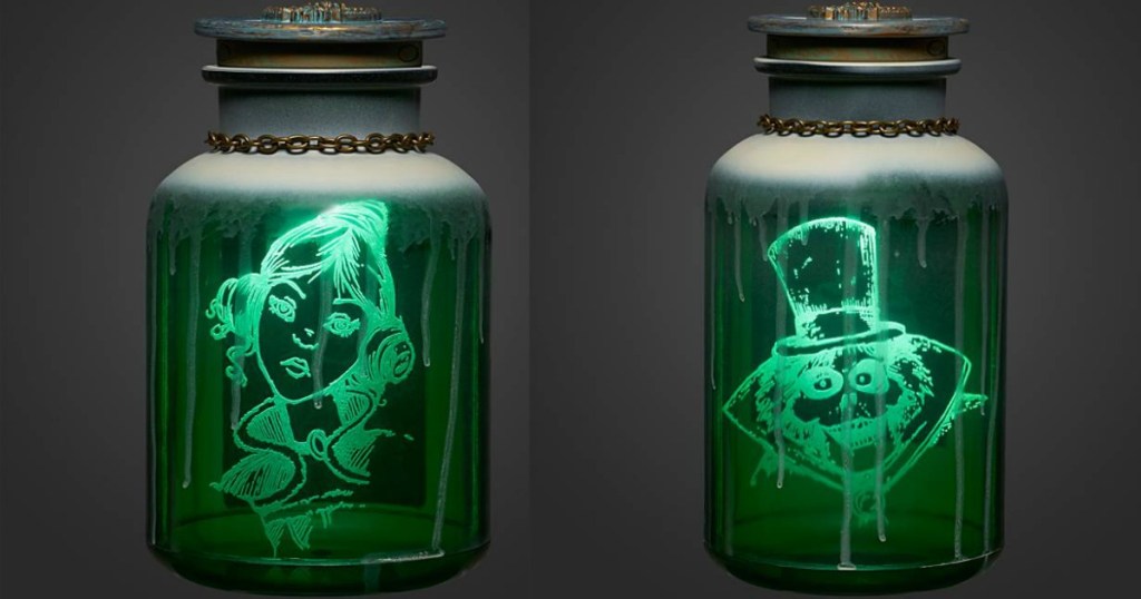 two The Haunted Mansion Jars