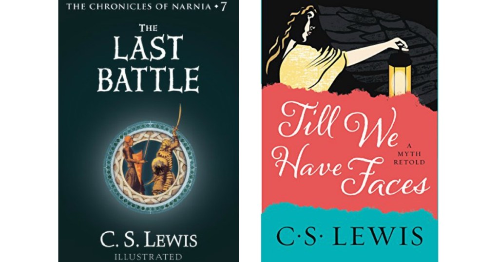 two book covers from CS Lewis