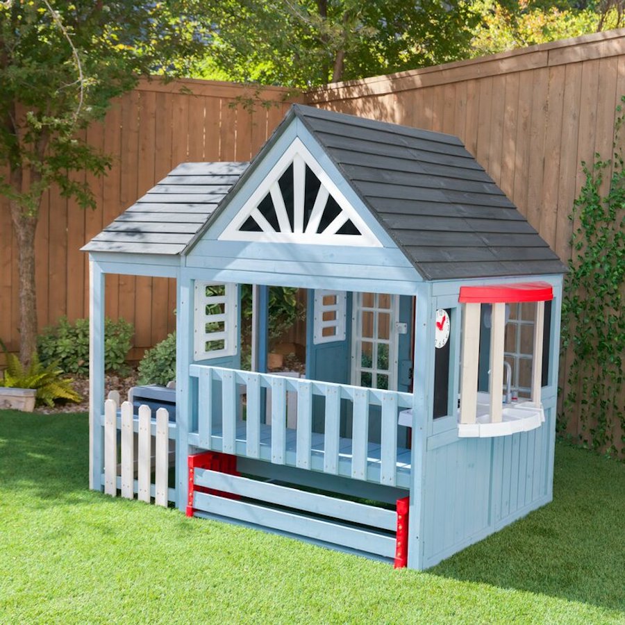  200 Off KidKraft Timber Trail Wood Outdoor Playhouse on 