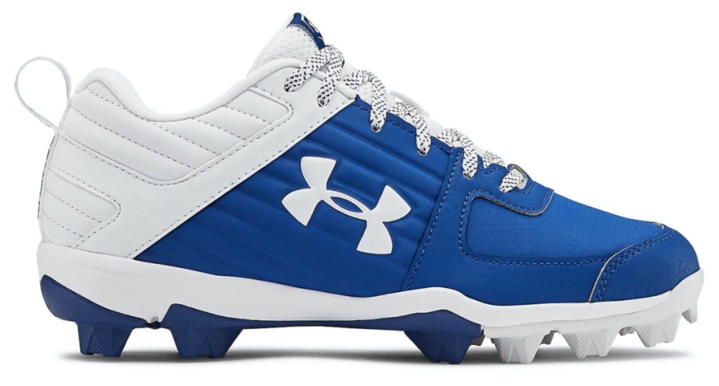 blue and white boys cleats