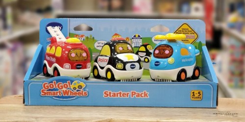 VTech & Disney Toy Vehicle Set 3-Packs as Low as $12.99 (Regularly $28)