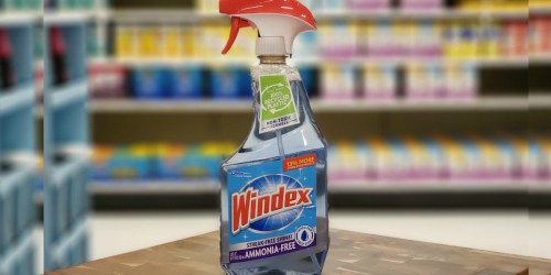 Windex Ammonia-Free Glass Cleaner Spray Bottle Only $2.50 Shipped on Amazon