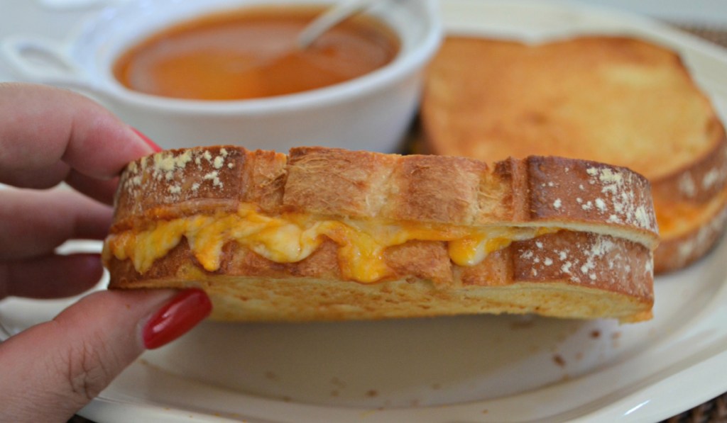 air fryer grilled cheese