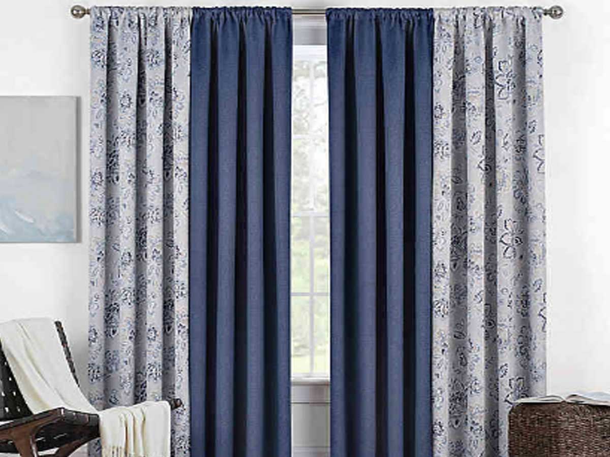 Blackout Room Darkening Curtain Panels as Low as 7 on Bed Bath