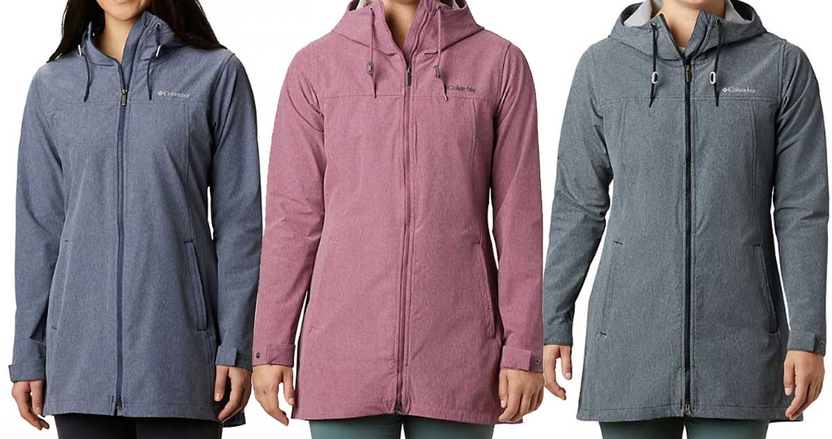 columbia women's jackets in three colors