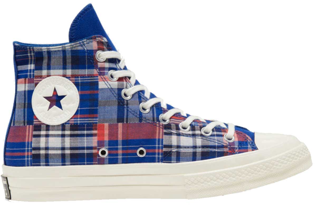 converse plaid shoes
