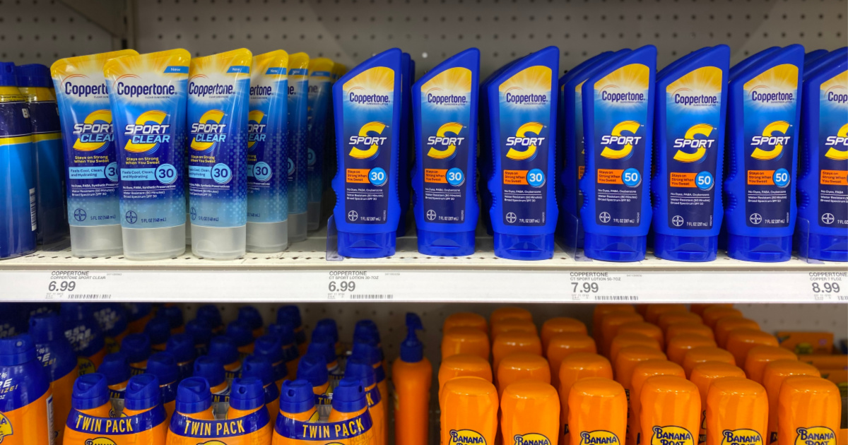 coppertone sunscreen target