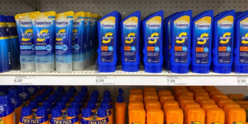 Coppertone Sunscreen from 59¢ Each After Cash Back at Target (Regularly $7)