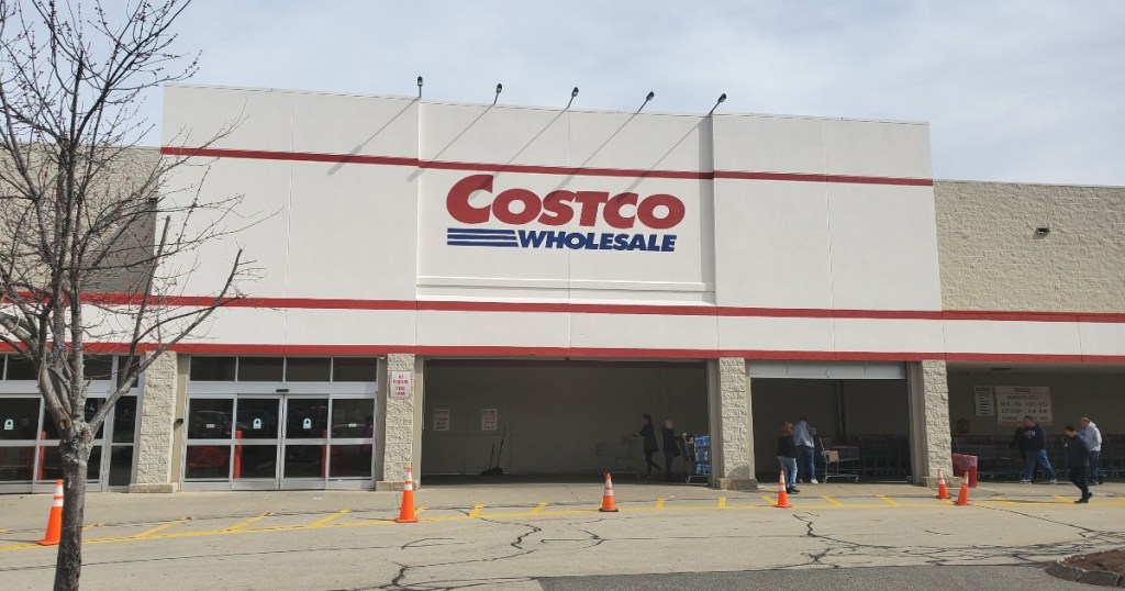 Exterior of Costco warehouse