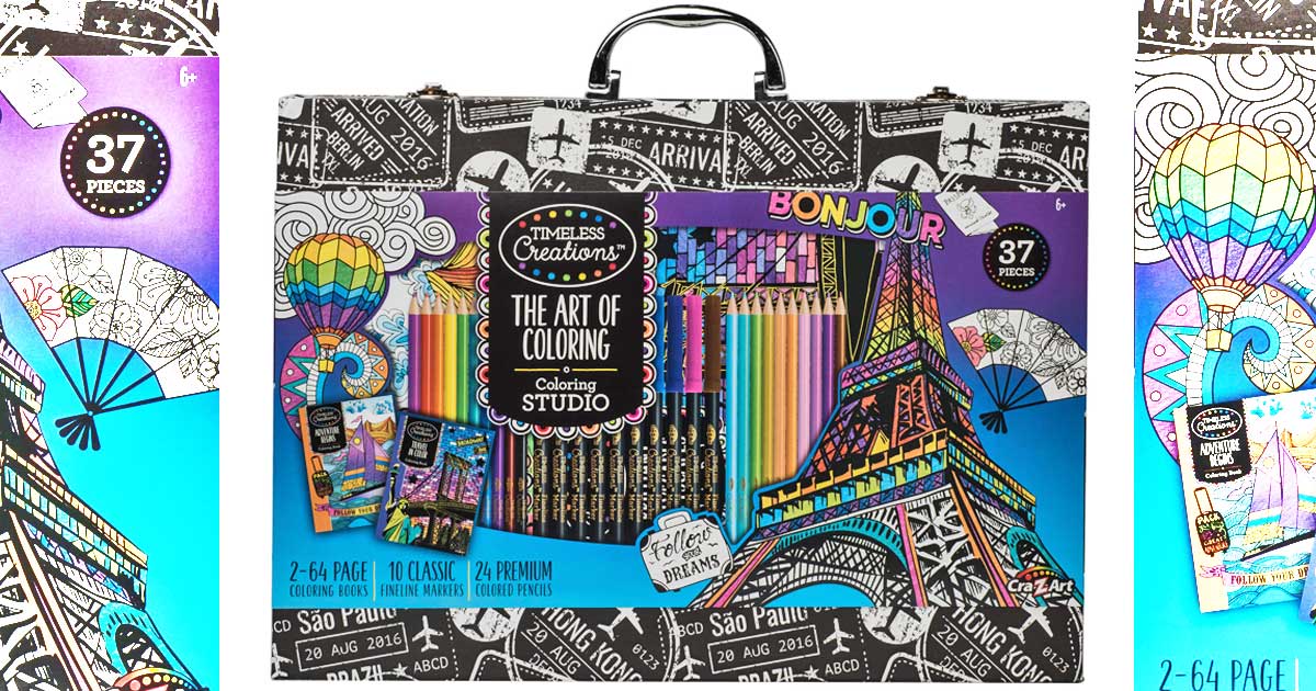 The Art of Coloring Coloring Case Just $9.97 on Walmart.com (Regularly