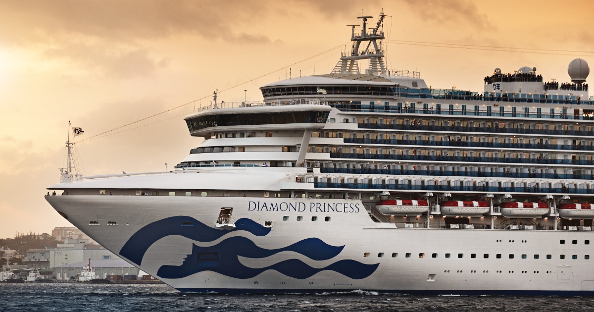 Diamond Princess cruise ship