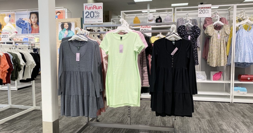 Target Women's Clothes Sale Dresses from 10.50, Jeans as Low as 13.