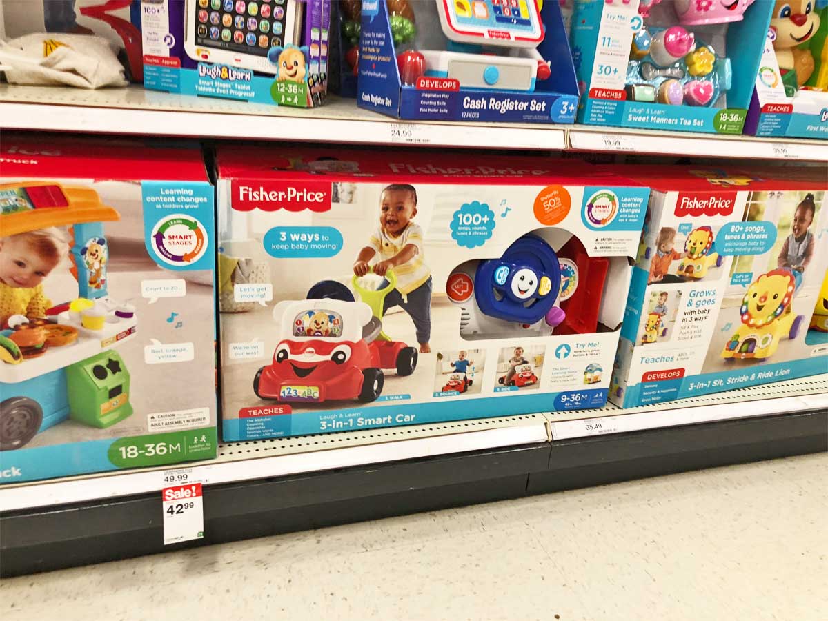 target fisher price car