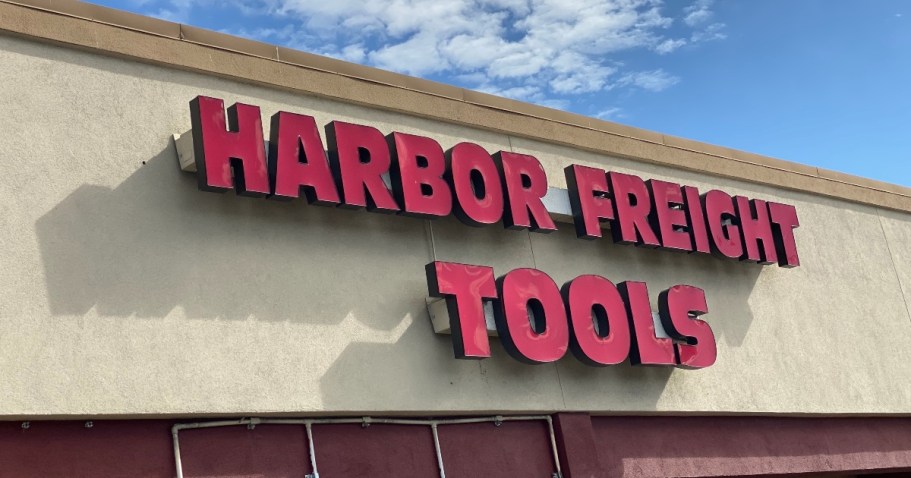 New Harbor Freight Coupon: Save $10 off $50 or $25 off $100