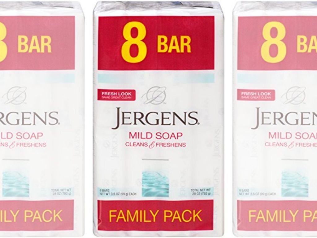 8-count multipack of bar soap 